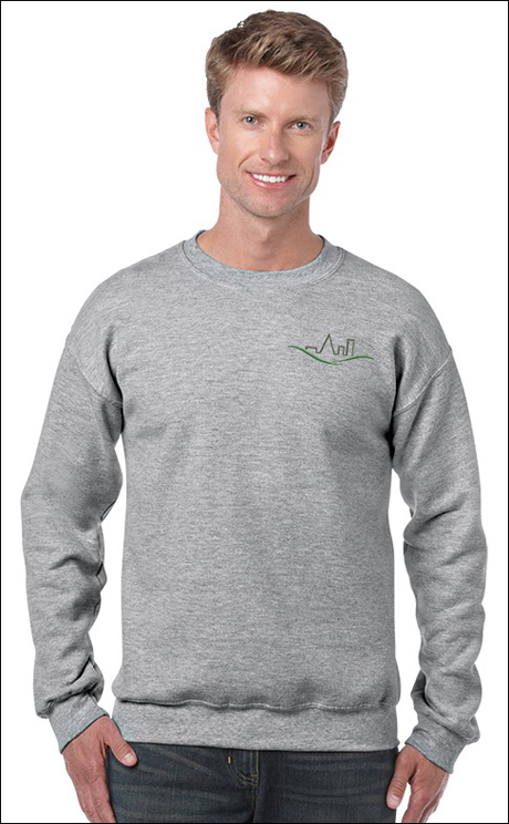 Gildan #18000 Sweatshirts for sale.