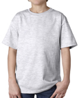 Ash colored Gildan 2000B Youth Ultra Cotton T-Shirts for Kids. Order custom printed t-shirts for children.