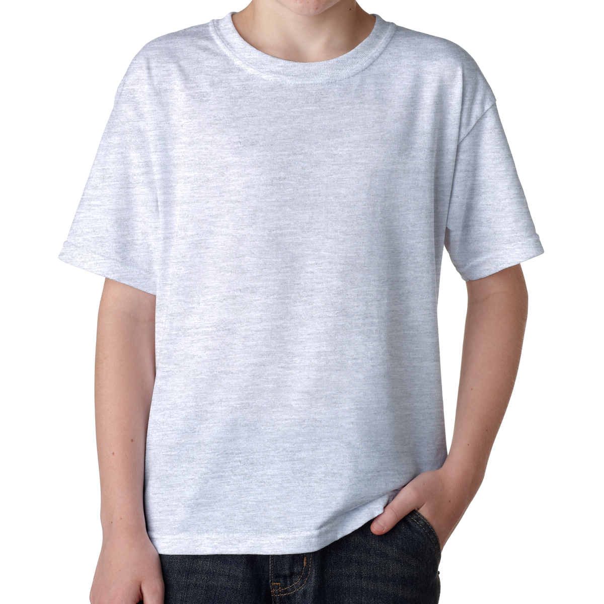 Gildan 8000Y Gildan Youth DryBlend custom printed t-shirt.