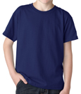 Purple colored Gildan 8000B Youth DryBlend Cotton/Polyester t-shirts for cub scout packs.