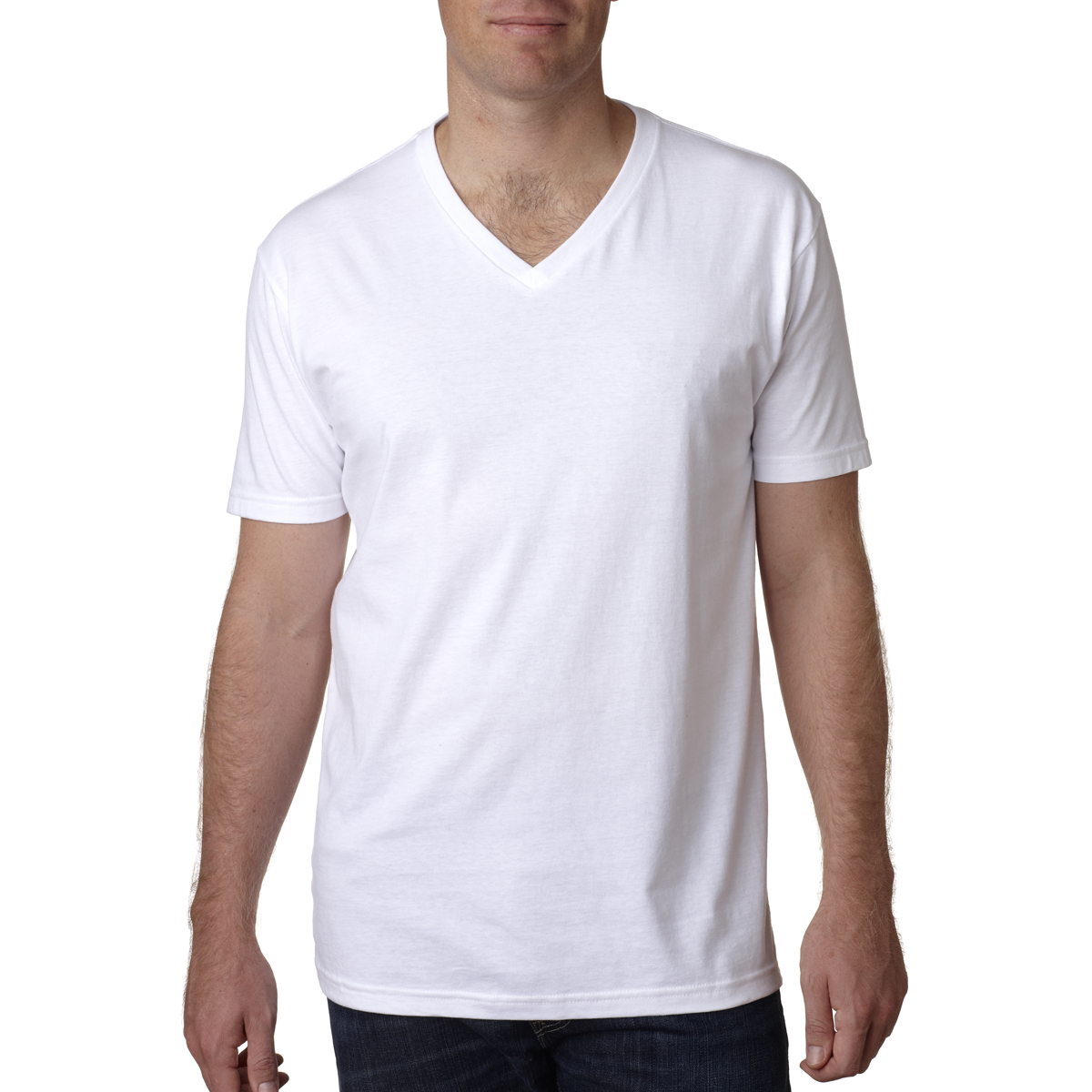 N3200 Next Level Premium Fitted Short-Sleeve V-Neck T-Shirt